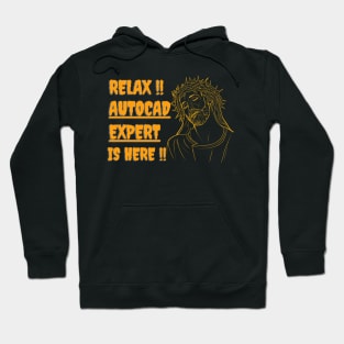 AUTOCAD EXPERT IS HERE, SO RELAX !! AUTOCAD PRO IS HERE. Hoodie